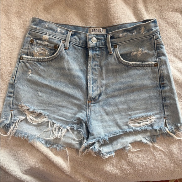 AGOLDE Women's Light Blue Jeans - Picture 2 of 3